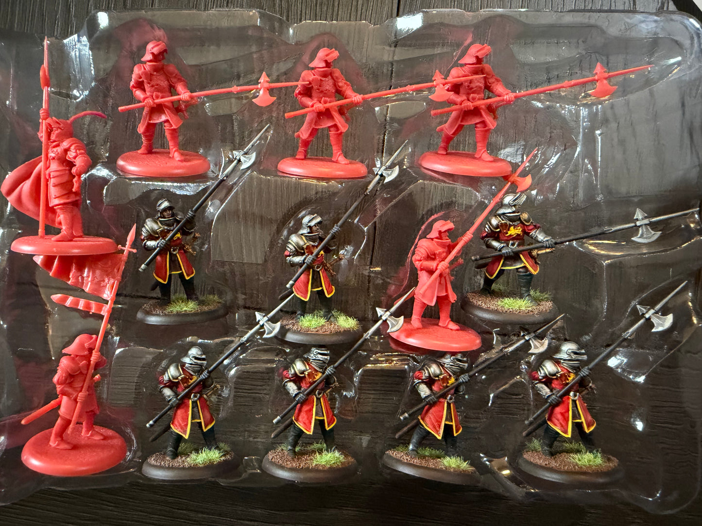 A Song of Ice and Fire Miniatures Game Lannister Halberdiers