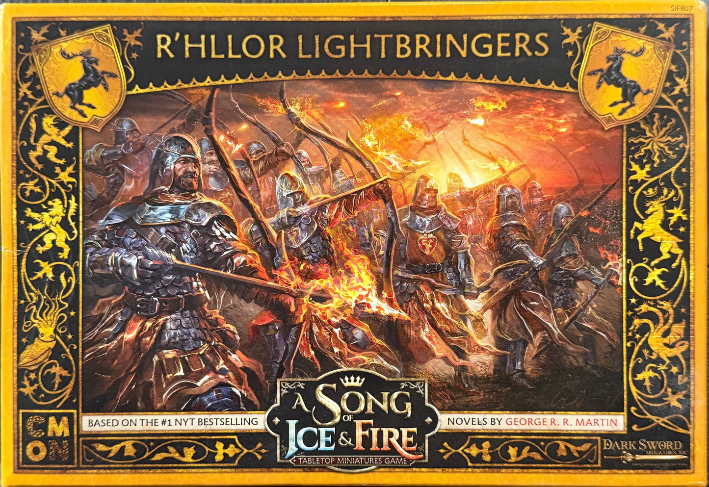 A Song of Ice and Fire Miniatures Game R'hllor Lightbringers