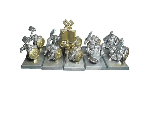 Warhammer Fantasy Old World Dwarf Warriors