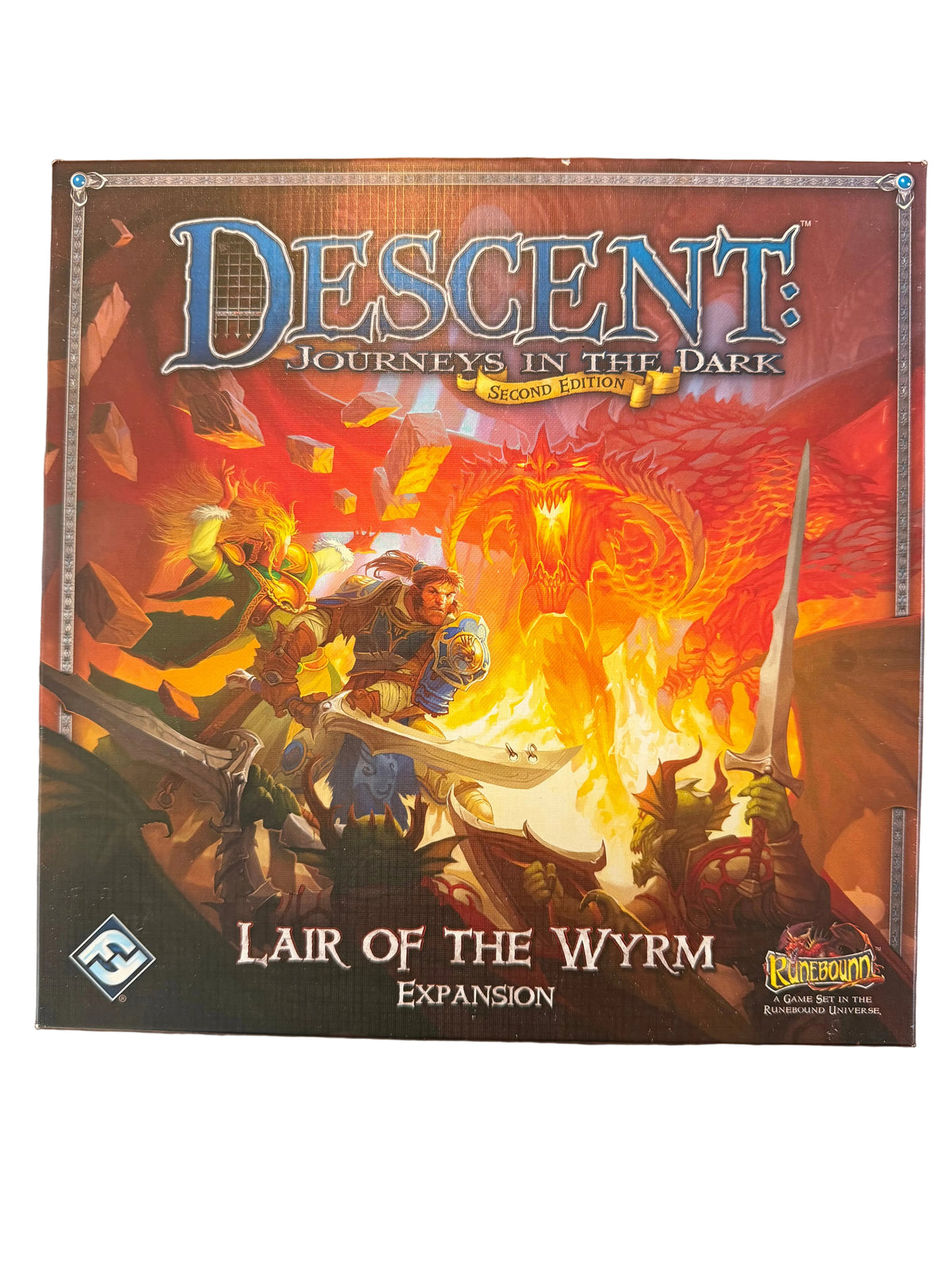 Fantasy Flight Games Descent Lair of the Wyrm Second Edition