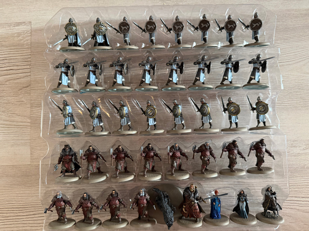 CMON A Song of Ice and Fire Miniatures Game Stark vs Lannister Starter Set