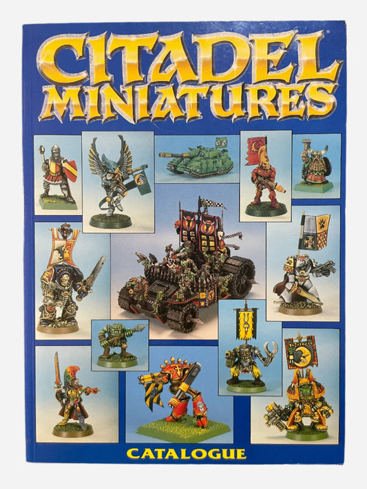 Games Workshop Citadel Miniatures Blue Catalogue 1991