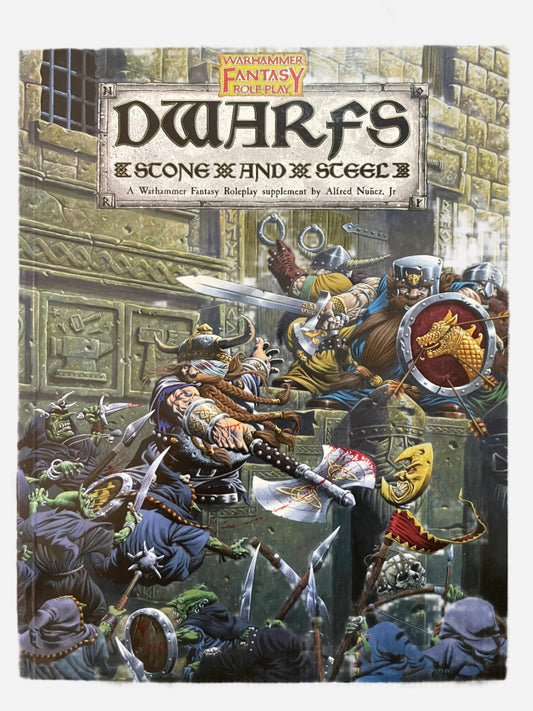 Warhammer Fantasy Role Play Dwarfs Stone and Steel