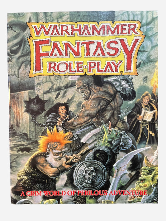 Warhammer Fantasy Role Play 1st Edition Core Rules Game Master Screen and Maps