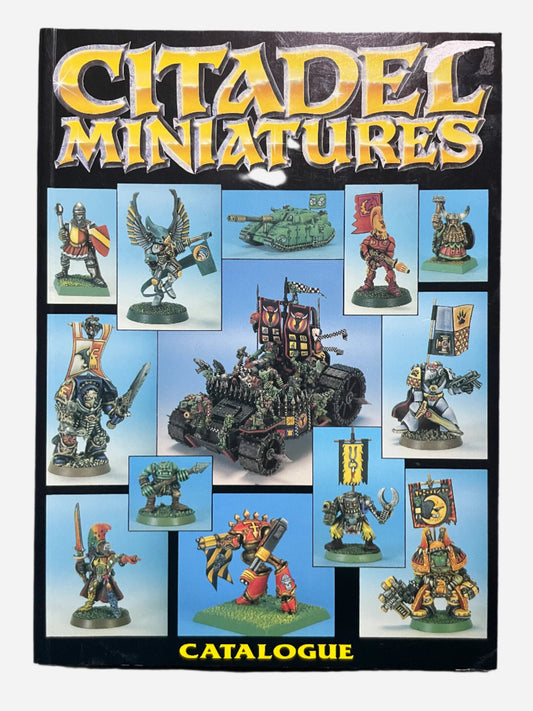 Warhammer Citadel Miniatures Black Catalogue 1993
