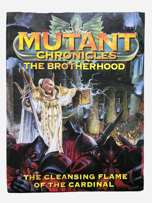 Heartbreaker Mutant Chronicles Role Playing Game The Brotherhood The Cleansing Flame of the Cardinal