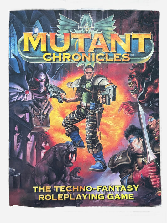 Heartbreaker Mutant Chronicles Role Playing Game Core Book