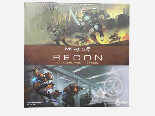 Mercs Recon Collection Assassination Protocol and Counter Threat Kickstarter