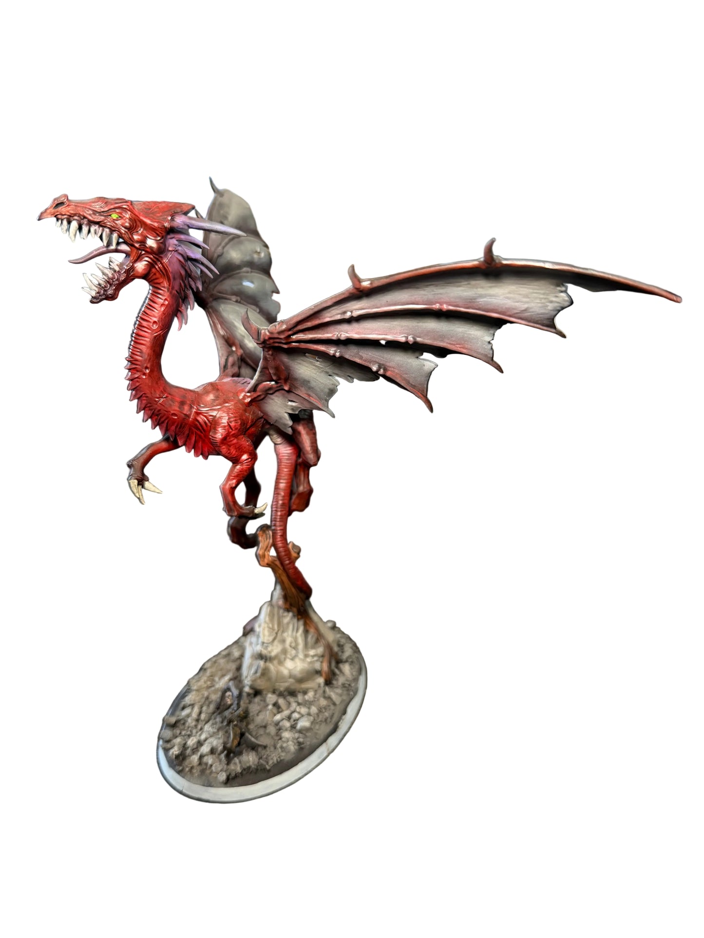 Warhammer Fantasy Old World Supreme Sorceress on Black Dragon