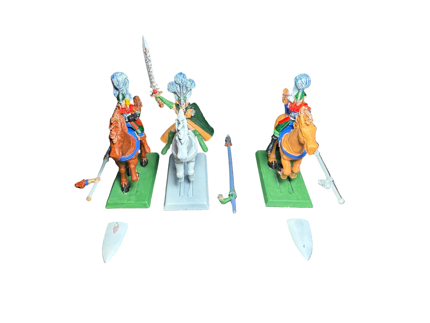 Warhammer Fantasy Old World Wood Elves Noble Lord on Steed