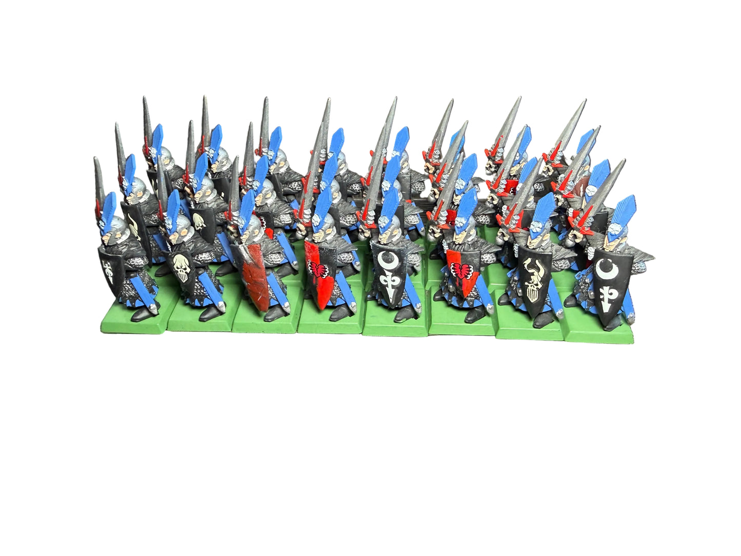 Warhammer Fantasy Old World Dark Elves Warriors Monopose