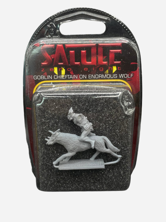 Salute Promo Figure 2008 Goblin Chieftain on Enormous Wolf
