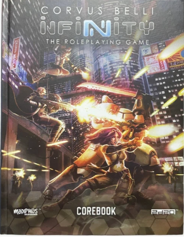Corvus Belli Infinity The Roleplaying Game Core Book