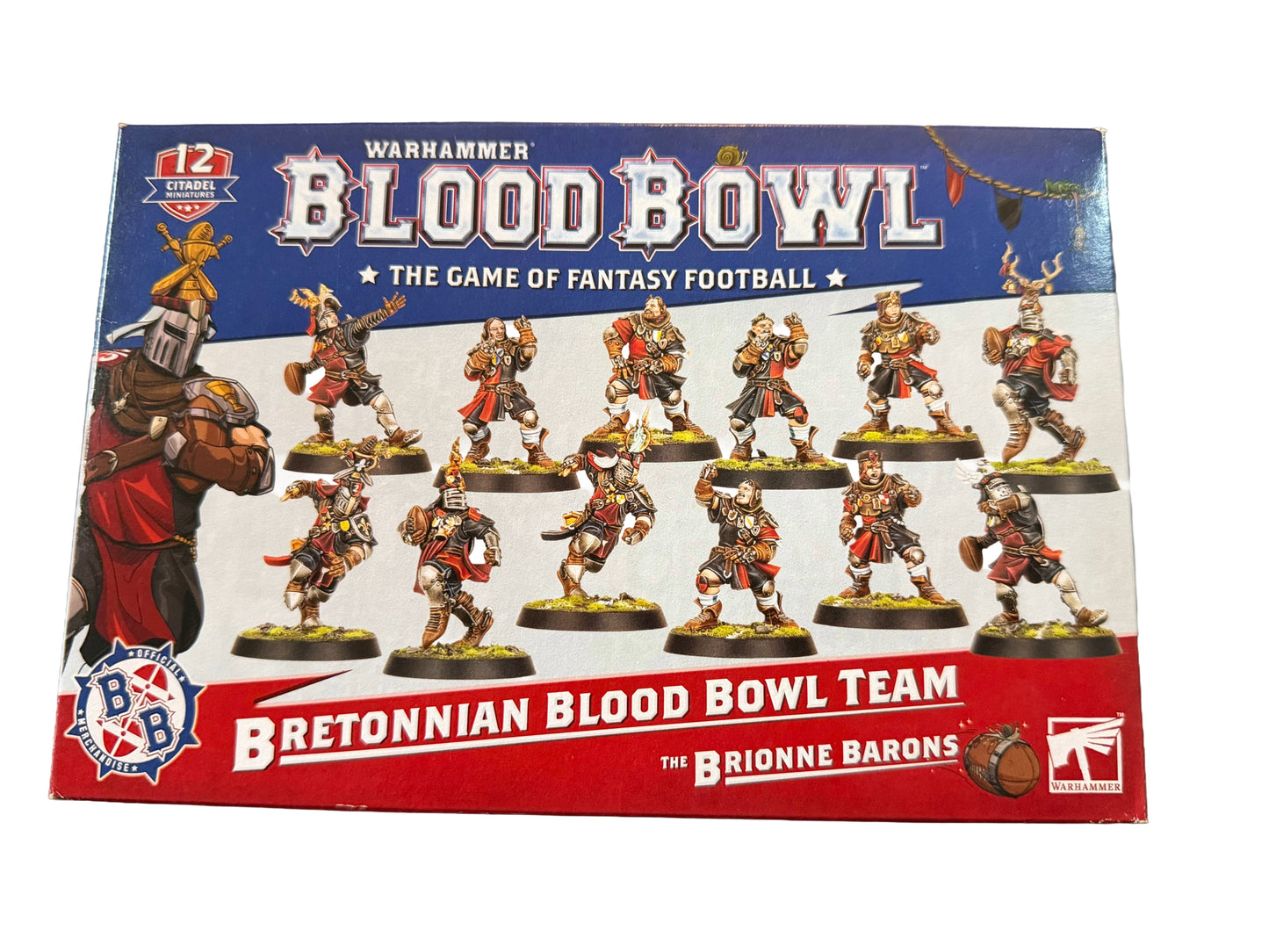 Warhammer Blood Bowl Bretonnian Team