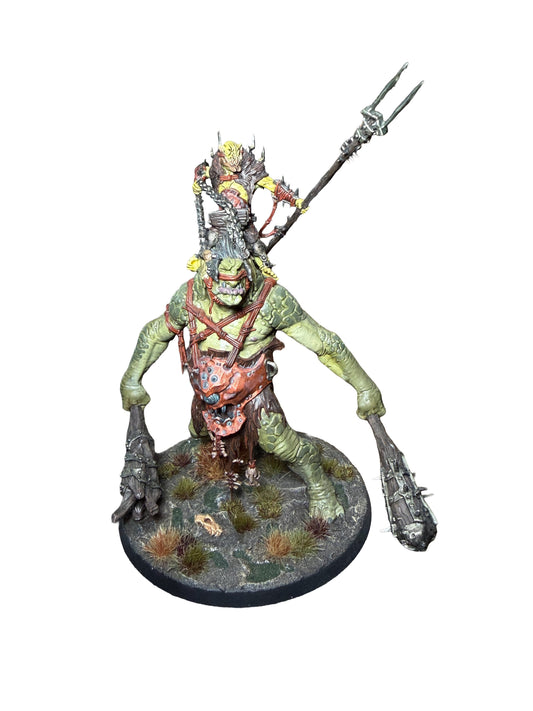 Warhammer Age of Sigmar Orruk Warclans Breakaboss on Mirebrute